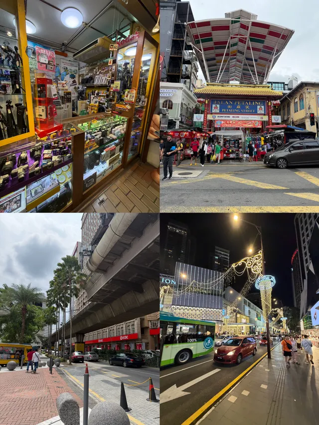 Central Market, Bukit Bintang at night